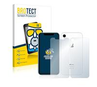 brotect Anti-Reflet Protection d'Écran Verre Mat pour Apple iPhone XR (Avant+Arrière) - Film Protecteur Vitre 9H