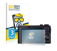 brotect Anti-Reflet Protection d'Écran Verre Mat pour Canon PowerShot G5 X Mark II (3 Pièces) - Film Protecteur Vitre 9H