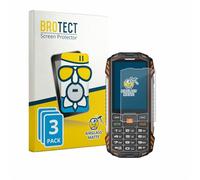 brotect Anti-Reflet Protection d'Écran Verre Mat pour Hammer H Power Plus LTE (3 Pièces) - Film Protecteur Vitre 9H