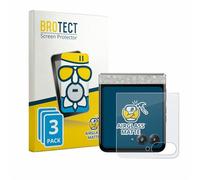 brotect Anti-Reflet Protection d'Écran Verre Mat pour Motorola Razr 70 (Affichage arrière) (3 Pièces) - Film Protecteur Vitre 9H