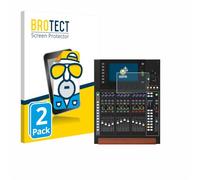 BROTECT Film Protection pour Behringer Wing Compact | 2 Pièces Mat Protection d'écran Made in Germany Anti Reflet Anti-traces de Doigts Anti-Rayures