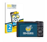 brotect Film Protection pour Canon PowerShot SX740 HS | 2 Pièces Clair Protection d'écran Made in Germany Anti-Rayures Transparent