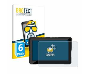 brotect Film Protection pour Carpuride W502 5" | 6 Pièces Mat Protection d'écran Made in Germany Anti Reflet Anti-traces de Doigts Anti-Rayures