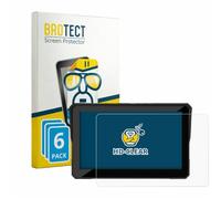 brotect Film Protection pour Carpuride W502T Pro 5" | 6 Pièces Clair Protection d'écran Made in Germany Anti-Rayures Transparent