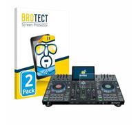 brotect Film Protection pour Denon DJ Prime 4+ | 2 Pièces Clair Protection d'écran Made in Germany Anti-Rayures Transparent