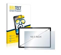 brotect Film Protection pour Displays 18.5" (47 cm) [410x231 mm, 16:9] | Clair Protection d'écran Made in Germany PC à écran tactile Anti-Rayures Transparent