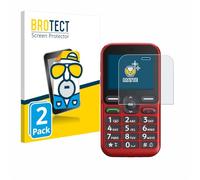 brotect Film Protection pour Doro Leva L10 | 2 Pièces Mat Protection d'écran Made in Germany Anti Reflet Anti-traces de Doigts Anti-Rayures
