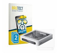 BROTECT Film Protection pour FiiO DM13 BT Skylight | 2 Pièces Clair Protection d'écran Made in Germany Anti-Rayures Transparent