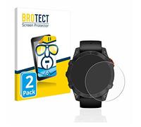 brotect Film Protection pour Garmin Fenix 7 Pro Solar | (47 mm) 2 Pièces Clair Protection d'écran Made in Germany Anti-Rayures Transparent