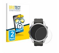 brotect Film Protection pour Garmin Fenix 7S Pro Solar | (42 mm) 2 Pièces Clair Protection d'écran Made in Germany Anti-Rayures Transparent