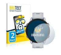 brotect Film Protection pour Garmin Forerunner 955 Solar | 2 Pièces Clair Protection d'écran Made in Germany Anti-Rayures Transparent