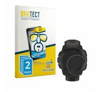brotect Film Protection pour Garmin Instinct | 2 Pièces Clair Protection d'écran Made in Germany Anti-Rayures Transparent