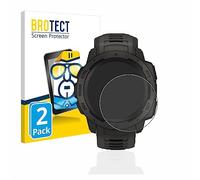 brotect Film Protection pour Garmin Instinct Solar | 2 Pièces Clair Protection d'écran Made in Germany Anti-Rayures Transparent