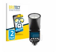 brotect Film Protection pour Godox V1 | 2 Pièces Clair Protection d'écran Made in Germany Anti-Rayures Transparent