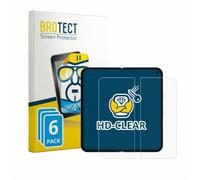 brotect Film Protection pour Google Pixel 11 Pro Fold | (Affichage interne) 6 Pièces Clair Protection d'écran Made in Germany Anti-Rayures Transparent