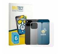 brotect Film Protection pour Google Pixel 11 Pro Fold | (Avant+Arrière) 6 Pièces Mat Protection d'écran Made in Germany Anti Reflet Anti-traces de Doigts Anti-Rayures