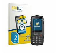 brotect Film Protection pour Hammer H Basalt | 2 Pièces Clair Protection d'écran Made in Germany Anti-Rayures Transparent