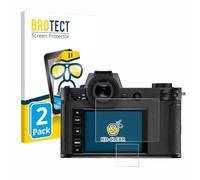 brotect Film Protection pour Leica SL2-S | 2 Pièces Clair Protection d'écran Made in Germany Anti-Rayures Transparent