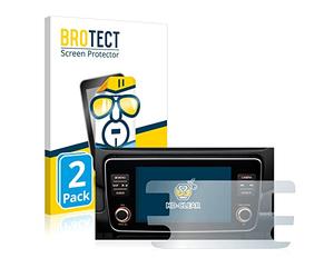 brotect Film Protection pour Nissan Leaf E Plus Infotainment System | 2 Pièces Clair Protection d'écran Made in Germany Anti-Rayures Transparent