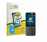 brotect Film Protection pour Nokia 235 4G 2.0 | 6 Pièces Clair Protection d'écran Made in Germany Anti-Rayures Transparent