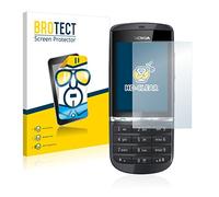 brotect Film Protection pour Nokia Asha 300 | 2 Pièces Clair Protection d'écran Made in Germany Anti-Rayures Transparent