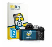brotect Film Protection pour Olympus OM-D E-M10 Mark III | 2 Pièces Mat Protection d'écran Made in Germany Anti Reflet Anti-traces de Doigts Anti-Rayures