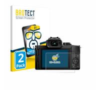 brotect Film Protection pour Panasonic Lumix DC-G100D | 2 Pièces Clair Protection d'écran Made in Germany Anti-Rayures Transparent