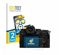 brotect Film Protection pour Panasonic Lumix DC-S5D | 2 Pièces Clair Protection d'écran Made in Germany Anti-Rayures Transparent