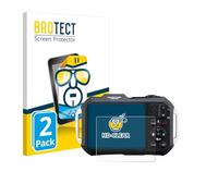 brotect Film Protection pour Ricoh Pentax WG-1000 | 2 Pièces Clair Protection d'écran Made in Germany Anti-Rayures Transparent