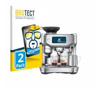 brotect Film Protection pour Sage the Oracle Dual Boiler | 2 Pièces Clair Protection d'écran Made in Germany Anti-Rayures Transparent