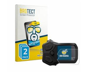 brotect Film Protection pour Shimano SC-EN500 | 2 Pièces Clair Protection d'écran Made in Germany Anti-Rayures Transparent