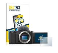 brotect Film Protection pour Sony Alpha ZV-E10 | 2 Pièces Clair Protection d'écran Made in Germany Anti-Rayures Transparent
