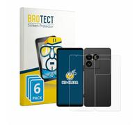 brotect Film Protection pour Sony Xperia 1 VIII | (Avant+Arrière) 6 Pièces Clair Protection d'écran Made in Germany Anti-Rayures Transparent