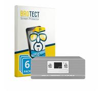 brotect Film Protection pour TechniSat Digitradio 372 CD | 6 Pièces Clair Protection d'écran Made in Germany Anti-Rayures Transparent