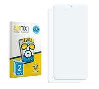 brotect Film Protection pour Vivo V27 | 2 Pièces Clair Protection d'écran Made in Germany Intégrale 3D Incurvé Couverture Complète Transparent