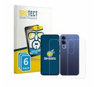 brotect Film Protection pour Vivo V70 FE | (Avant+Arrière) 6 Pièces Clair Protection d'écran Made in Germany Anti-Rayures Transparent