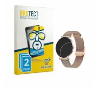 brotect Film Protection pour Xcoast X-Watch Siona 2 | 2 Pièces Clair Protection d'écran Made in Germany Anti-Rayures Transparent