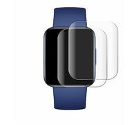 brotect Film Protection pour Xiaomi Poco Watch | 2 Pièces Clair Protection d'écran Made in Germany Intégrale 3D Incurvé Couverture Complète Transparent