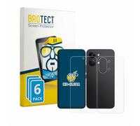 brotect Film Protection pour Xiaomi Poco X8 Pro Max | (Avant+Arrière) 6 Pièces Clair Protection d'écran Made in Germany Anti-Rayures Transparent