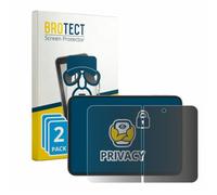 brotect Protection Anti-Espion pour Apple iPhone Duo | (Affichage interne) 2 Pièces Anti-Spy Protection d'écran Made in Germany Privacy Film Écran de Confidentialité Clair