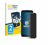 brotect Protection Anti-Espion pour Blackview Rock 1 | 2 Pièces Anti-Spy Protection d'écran Made in Germany Privacy Film Écran de Confidentialité Clair