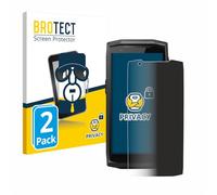 brotect Protection Anti-Espion pour Crosscall Core-M5 | 2 Pièces Anti-Spy Protection d'écran Made in Germany Privacy Film Écran de Confidentialité Clair