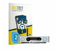 BROTECT Protection Anti-Espion pour FiiO BR15 R2R | 2 Pièces Anti-Spy Protection d'écran Made in Germany Privacy Film Écran de Confidentialité Clair