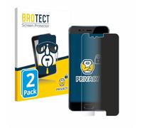 brotect Protection Anti-Espion pour Huawei P10 | 2 Pièces Anti-Spy Protection d'écran Made in Germany Privacy Film Écran de Confidentialité Clair
