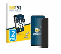 brotect Protection Anti-Espion pour Motorola Moto G32 | 2 Pièces Anti-Spy Protection d'écran Made in Germany Privacy Film Écran de Confidentialité Clair