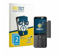 brotect Protection Anti-Espion pour Nokia 235 4G 2.0 | 2 Pièces Anti-Spy Protection d'écran Made in Germany Privacy Film Écran de Confidentialité Clair