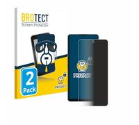 BROTECT Protection Anti-Espion pour OnePlus Nord CE 3 Lite | 2 Pièces Anti-Spy Protection d'écran Made in Germany Privacy Film Écran de Confidentialité Clair