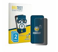 brotect Protection Anti-Espion pour Oppo Reno 16 Pro 5G | 2 Pièces Anti-Spy Protection d'écran Made in Germany Privacy Film Écran de Confidentialité Clair