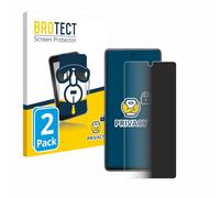 brotect Protection Anti-Espion pour Samsung Galaxy S20 FE 5G | 2 Pièces Anti-Spy Protection d'écran Made in Germany Privacy Film Écran de Confidentialité Clair