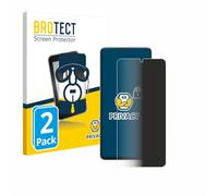 brotect Protection Anti-Espion pour Samsung Galaxy S21 Plus 5G | 2 Pièces Anti-Spy Protection d'écran Made in Germany Privacy Film Écran de Confidentialité Clair